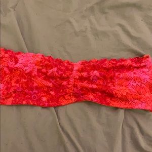 Pink and orange bandeau